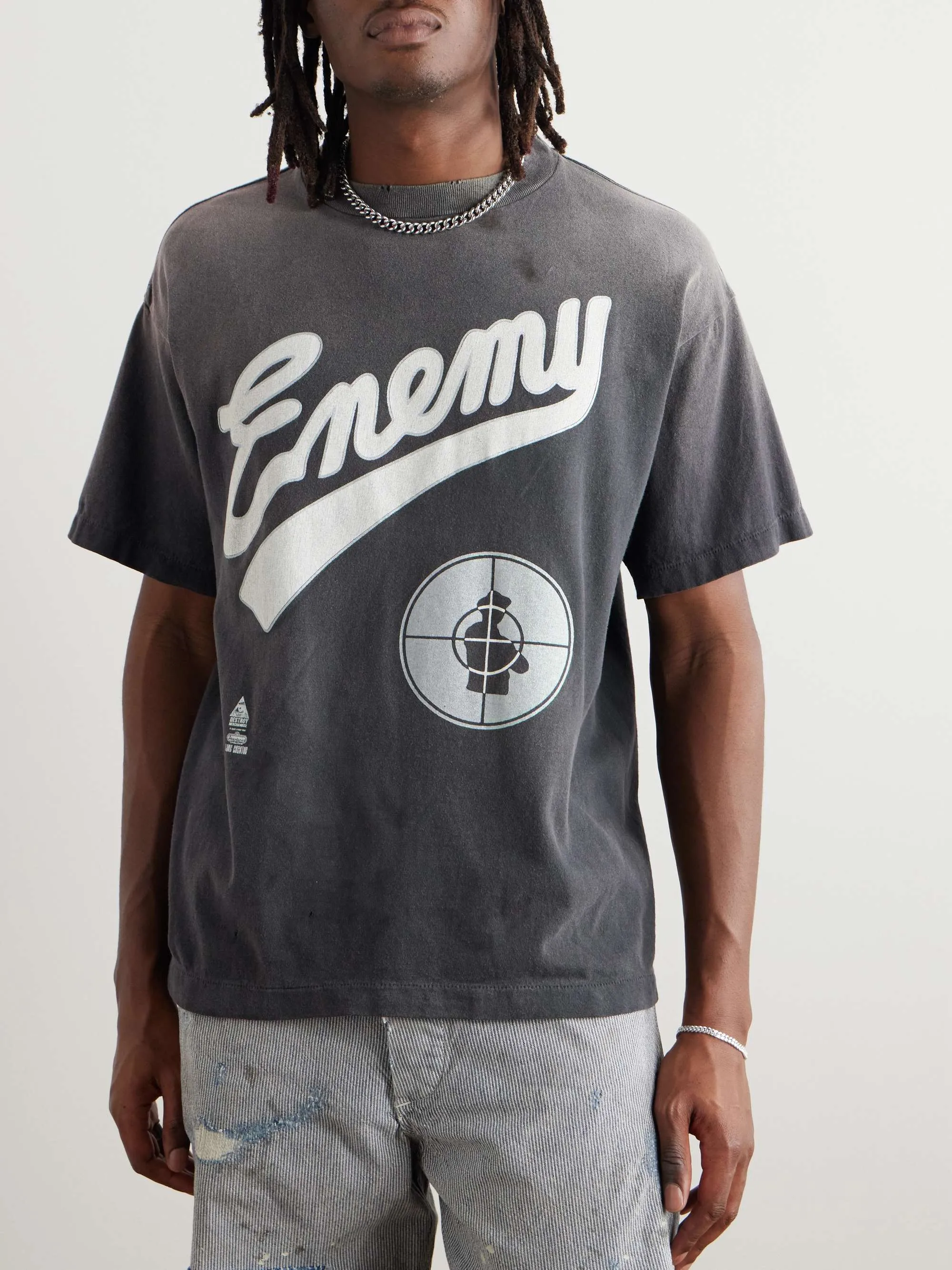 Public ENEMY Original co-branded main mark/wash mark/with little angel anti-counterfeiting mark